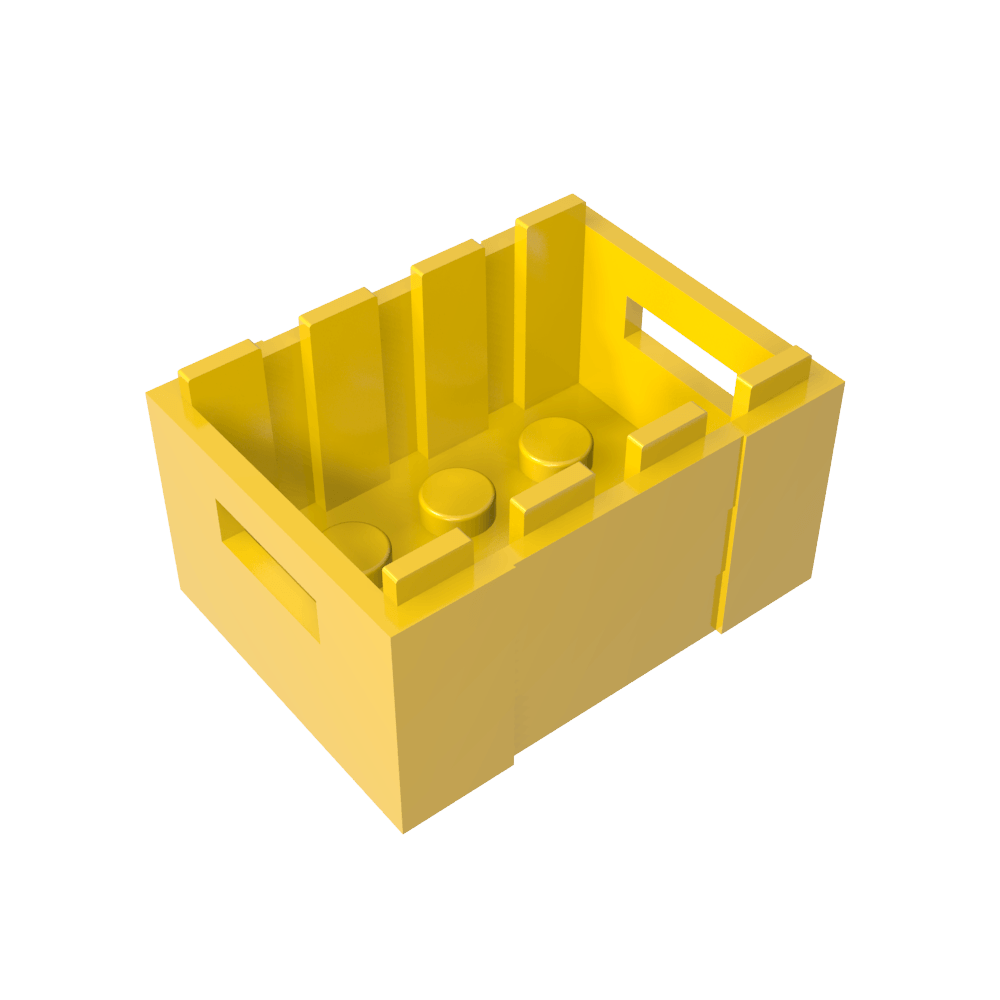 Caja / cajón con asideros-MyGobricksEs