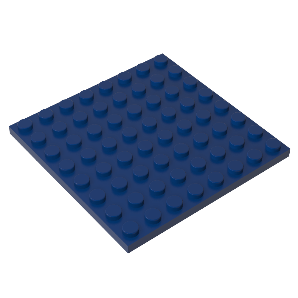 Placa 8 x 8-MyGobricksEs