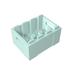 Caja / cajón con asideros-MyGobricksEs