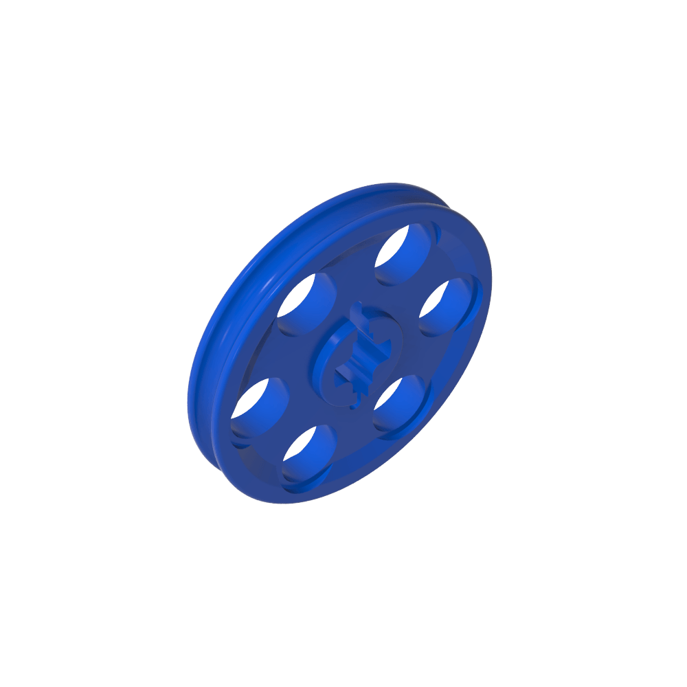 Rueda de correa de cuña Technic [también conocida como polea]-MyGobricksEs