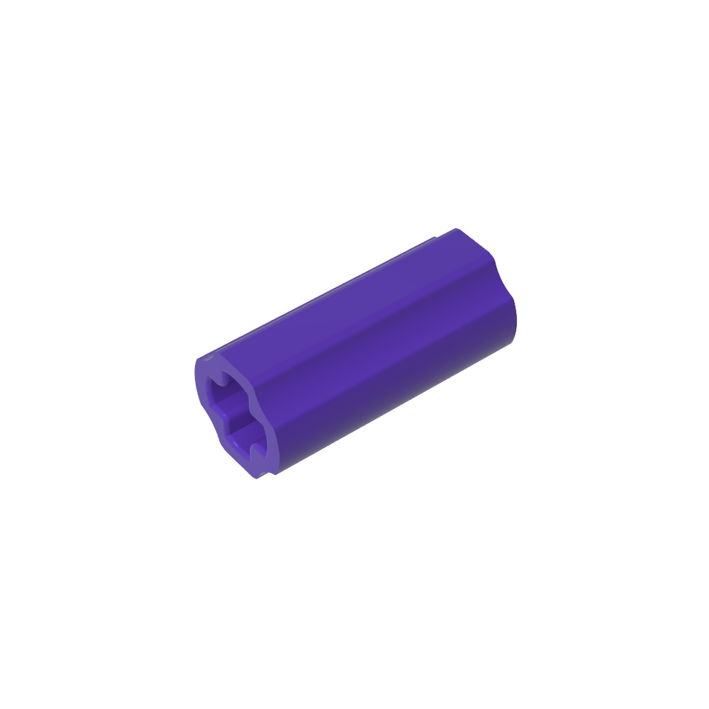 Conector de eje Technic liso [con orificio x + orientación]-MyGobricksEs