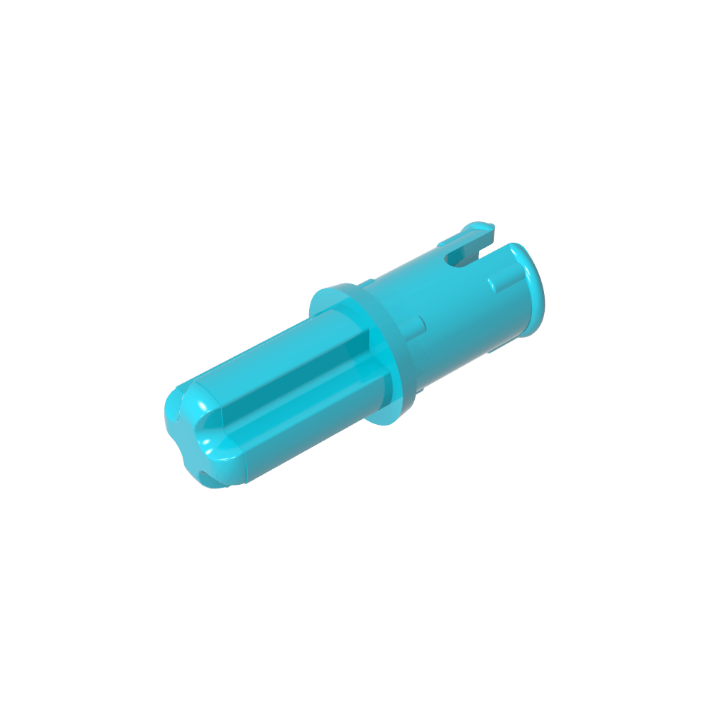 Pasador de eje Technic con crestas de fricción longitudinales-MyGobricksEs