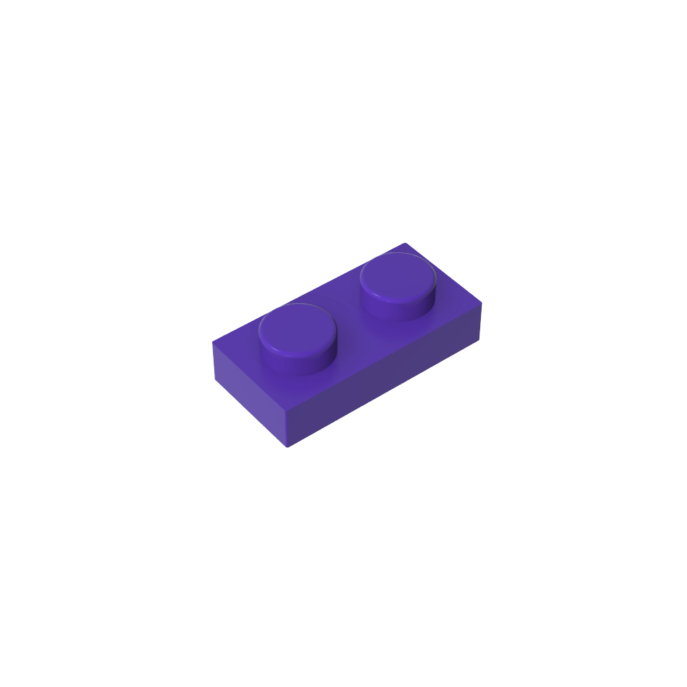 Placa 1 x 2-MyGobricksEs