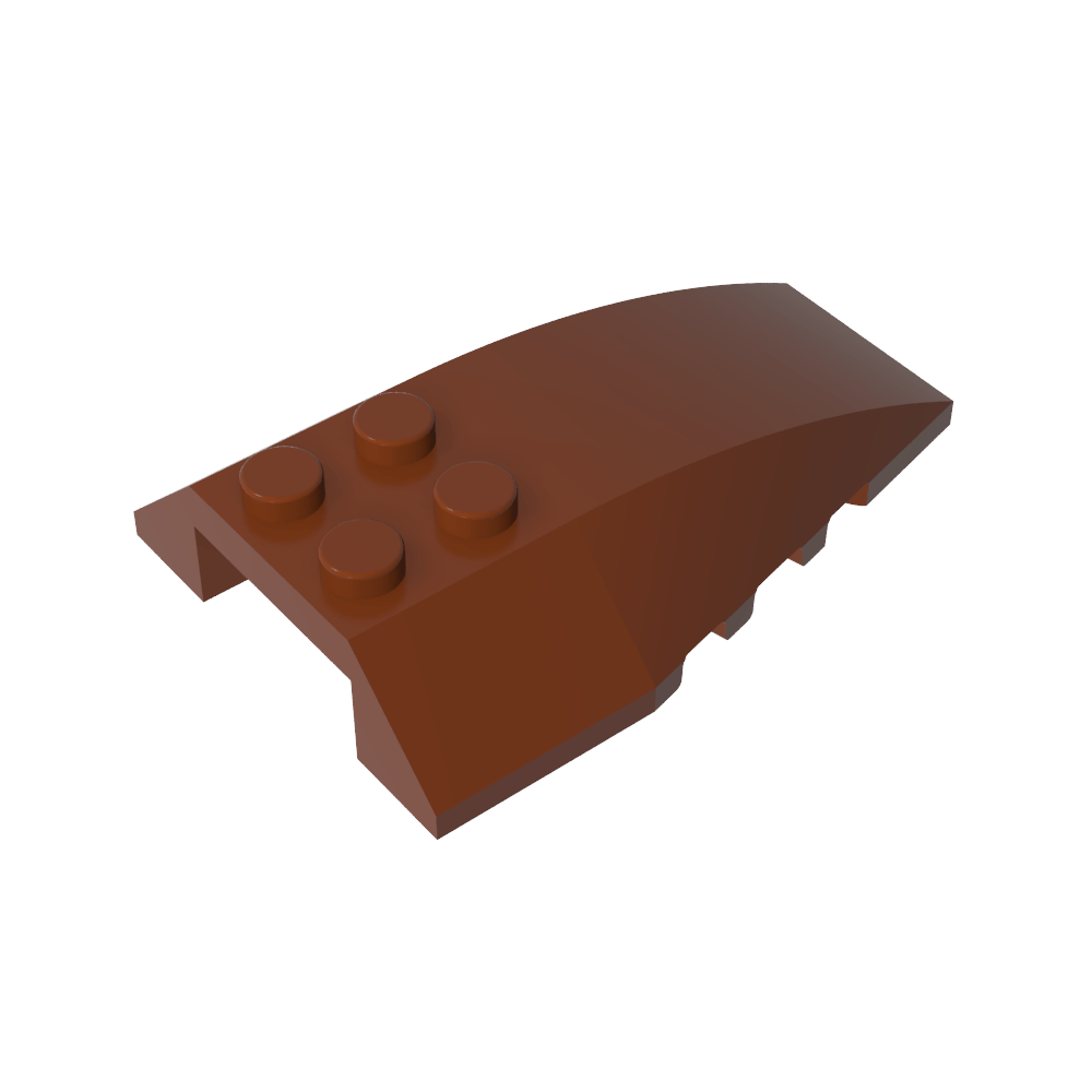 Cuña curva 6 x 4 triple-MyGobricksEs