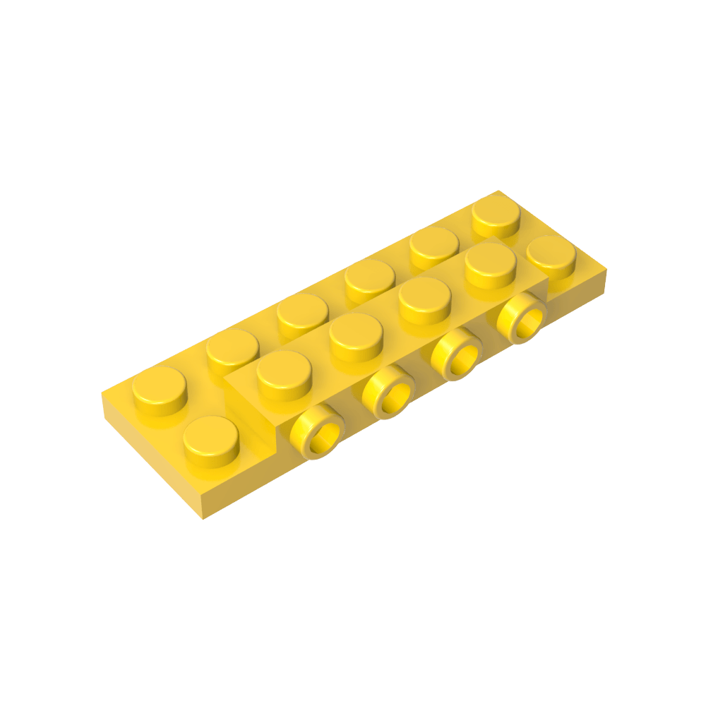Placa especial 2 x 6 x 2/3 [cuatro pernos en el lateral]-MyGobricksEs