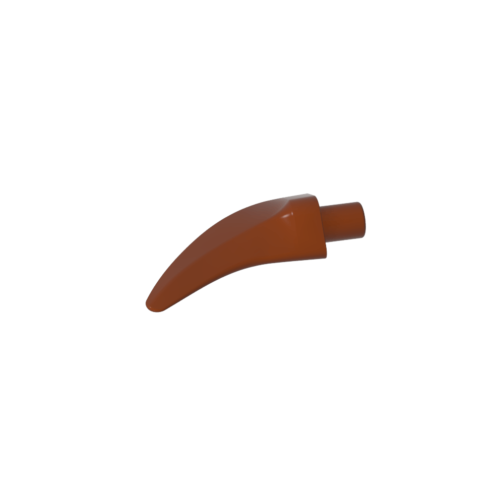 Parte del cuerpo del animal, púa / garra / diente / garra / cuerno, mediano-MyGobricksEs