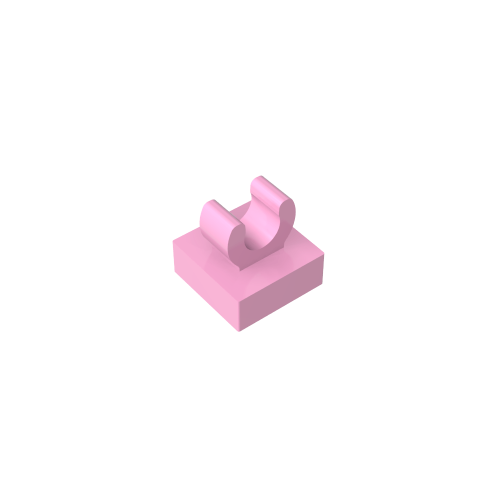 Azulejo Especial 1 x 1 con Clip con Bordes Redondeados-MyGobricksEs