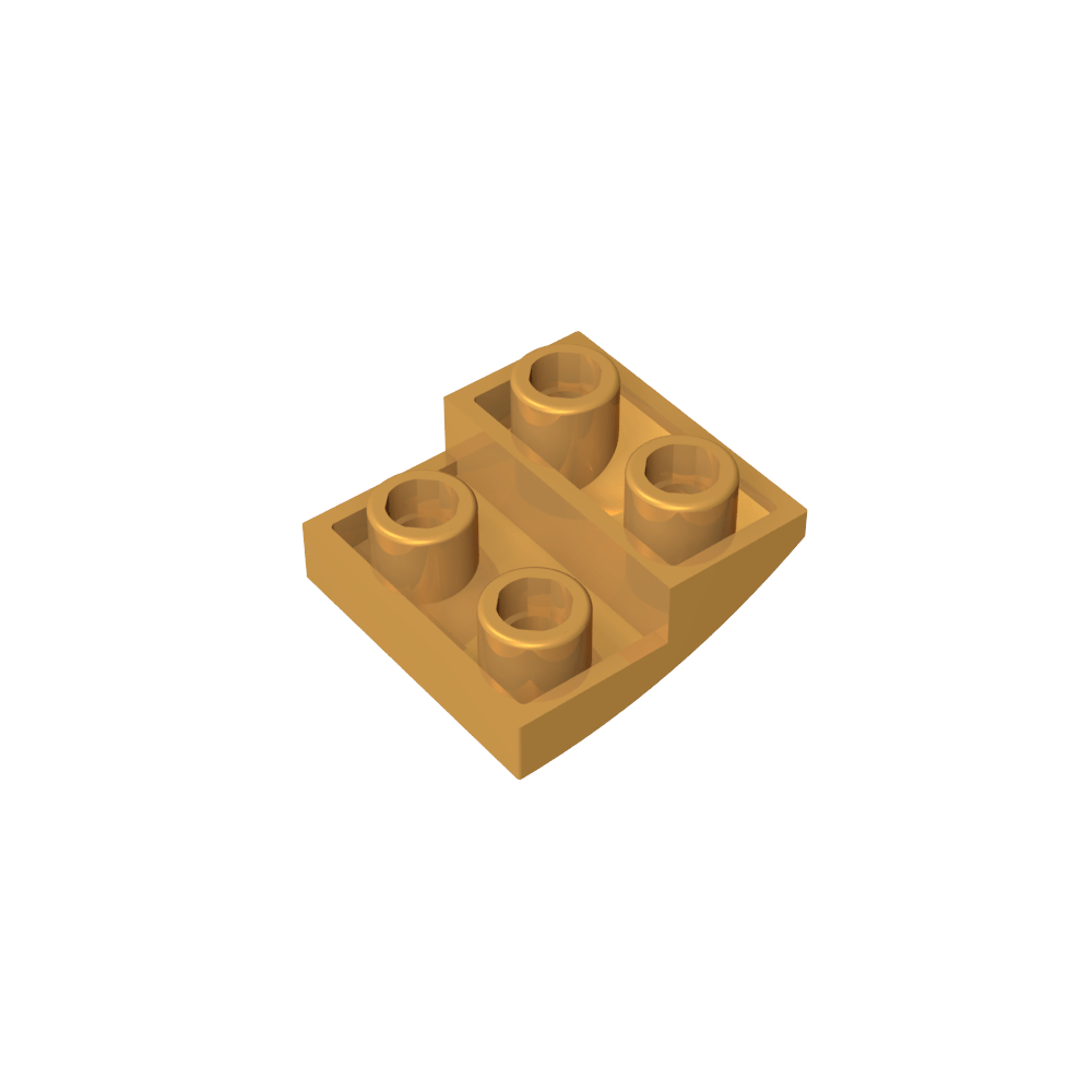 Pendiente Curva 2 x 2 Invertida-MyGobricksEs