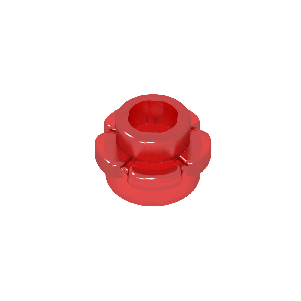 Planta, Flor, Plato Redondo 1 x 1 con 5 Pétalos-MyGobricksEs