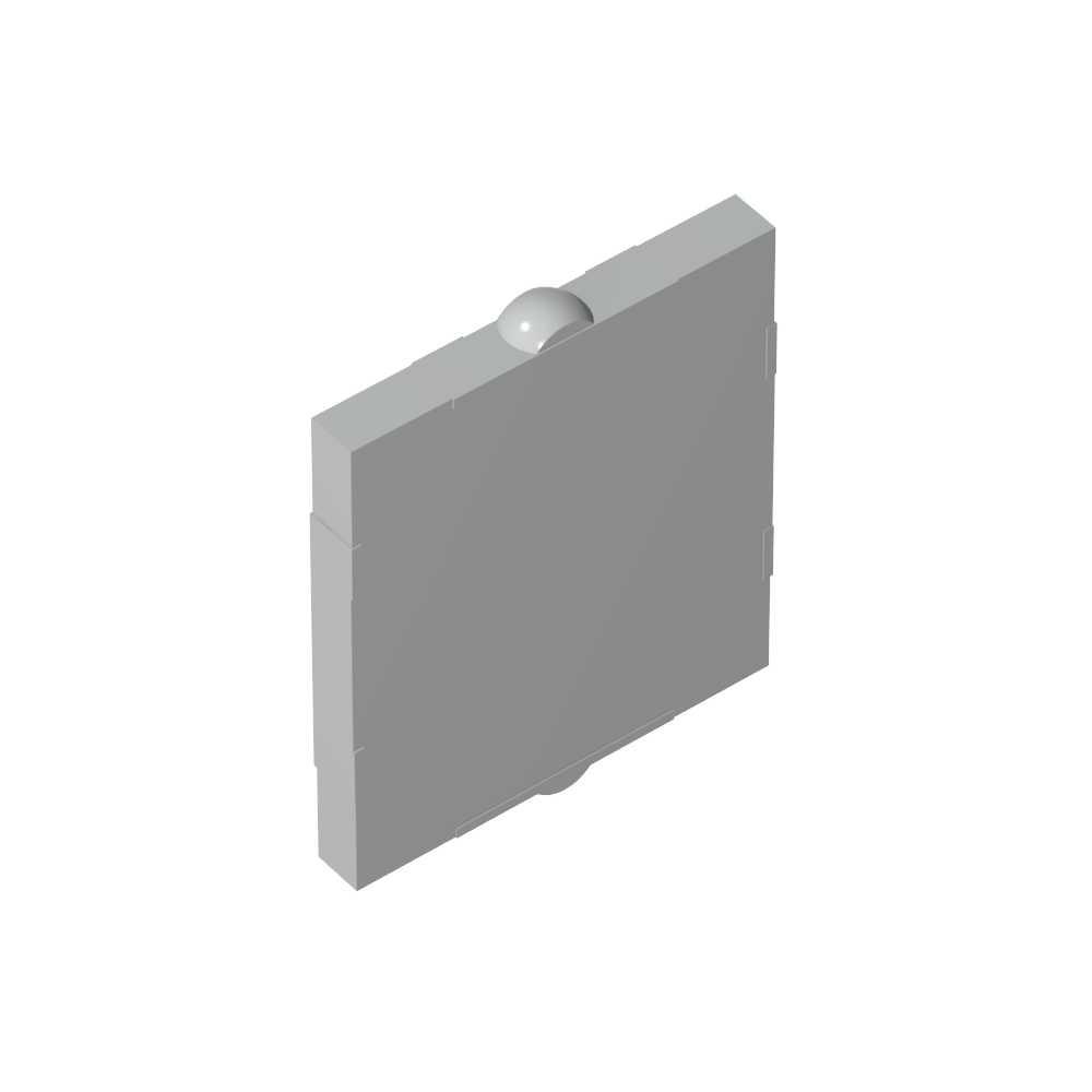 Vidrio para ventana 1 x 2 x 2 plano-MyGobricksEs