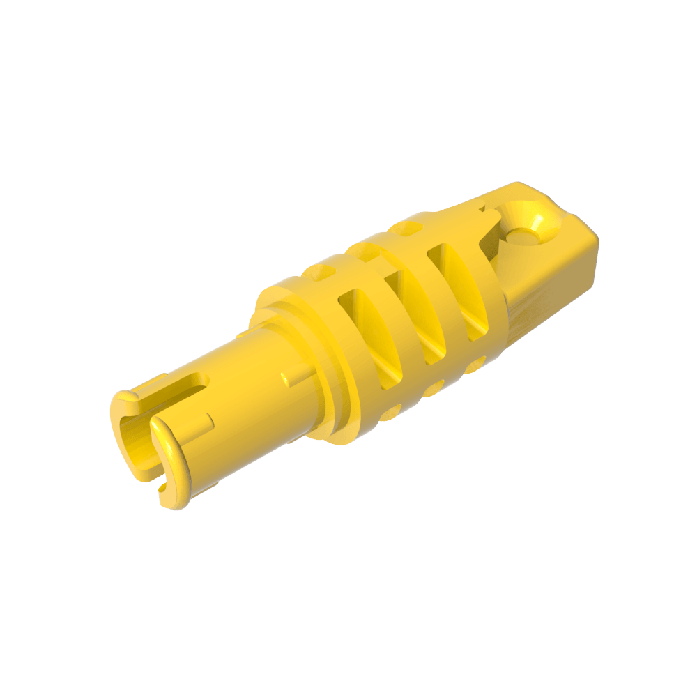 Cilindro de bisagra 1 x 3 con bloqueo de 1 dedo y pasador de fricción Technic-MyGobricksEs