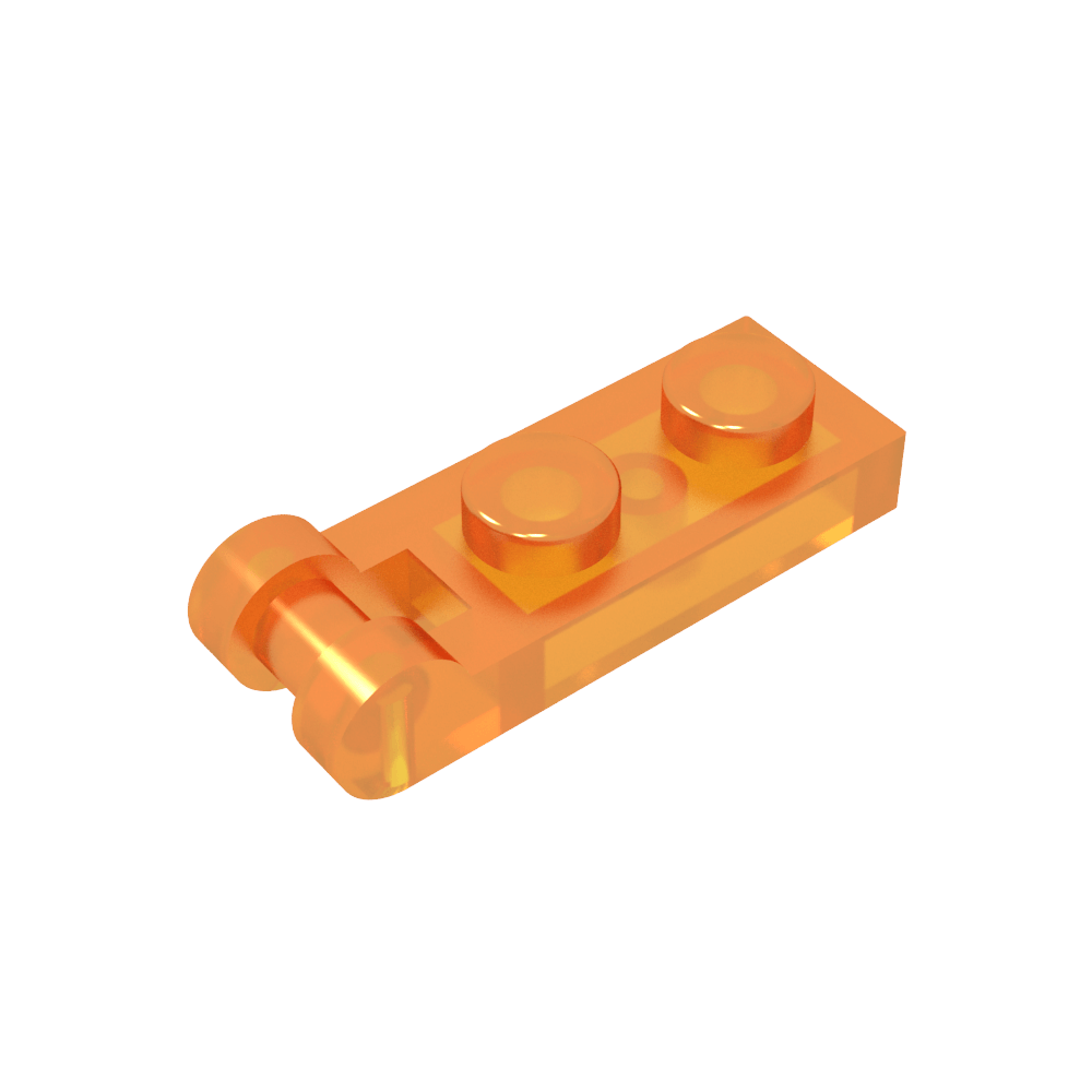 Placa Especial 1 x 2 con Asa en el Extremo [Extremos Cerrados]-MyGobricksEs