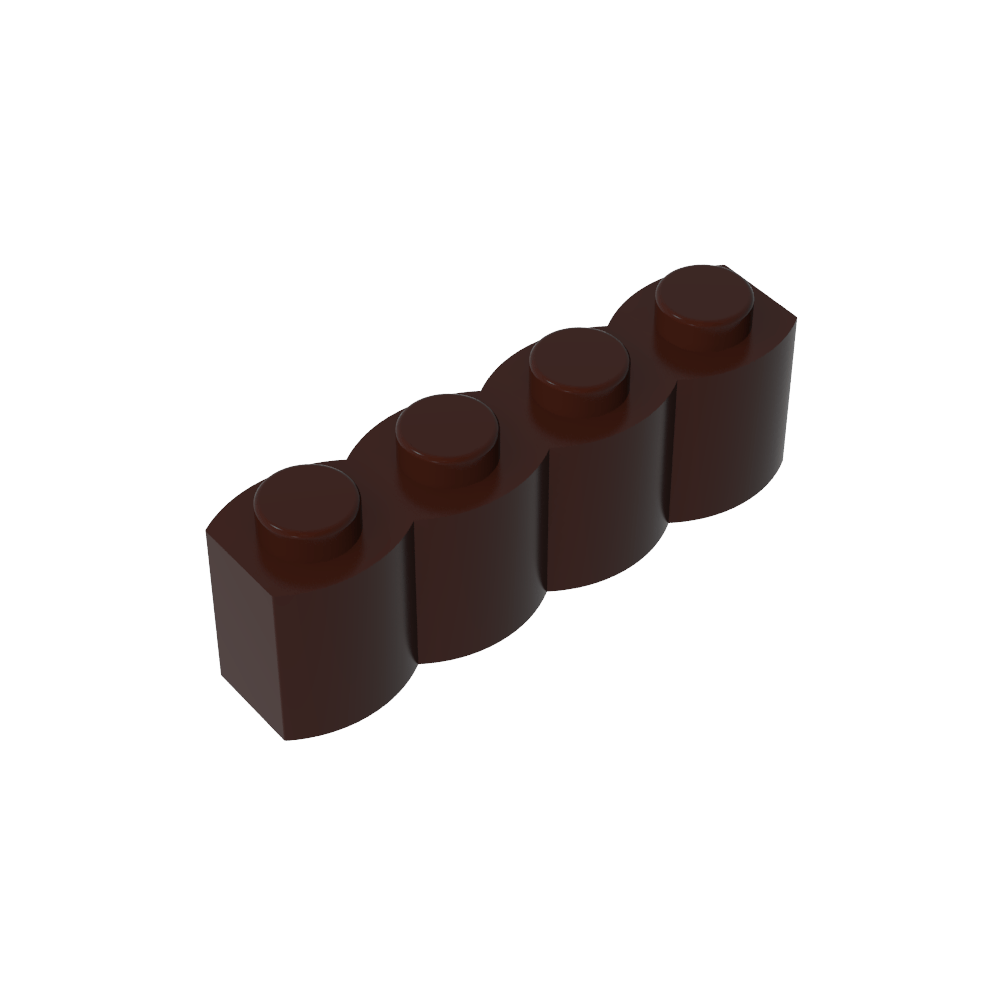 Empalizada especial de ladrillos de 1 x 4 [también conocida como tronco]-MyGobricksEs