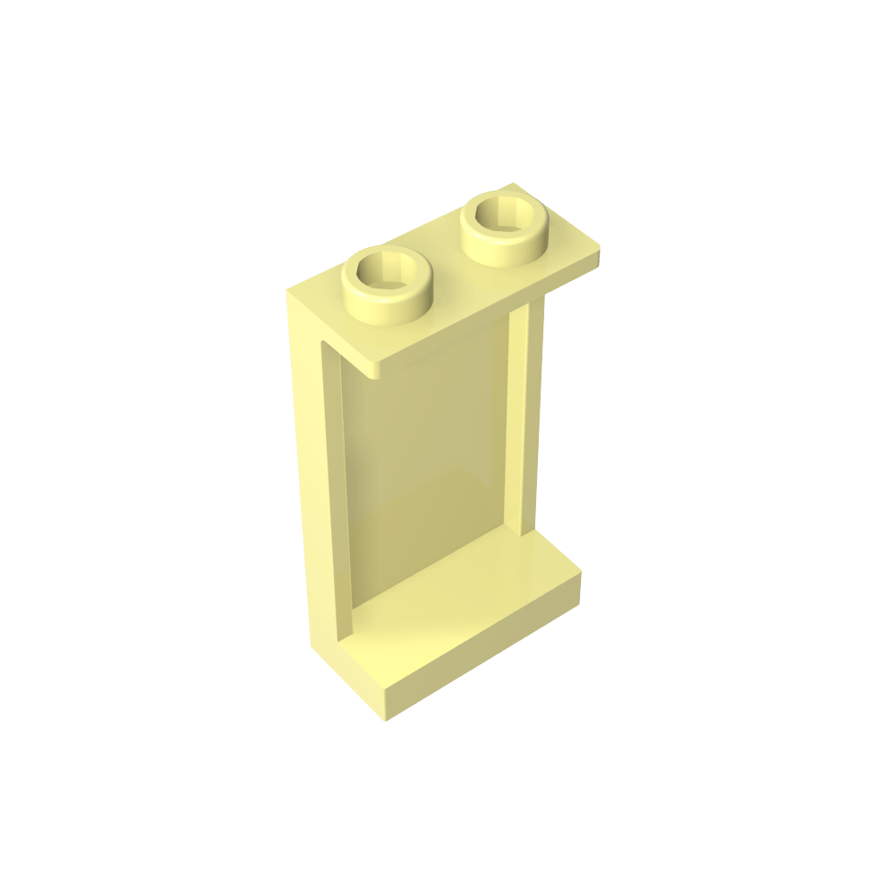 Panel 1 x 2 x 3 [Soportes laterales/Montantes huecos]-MyGobricksEs