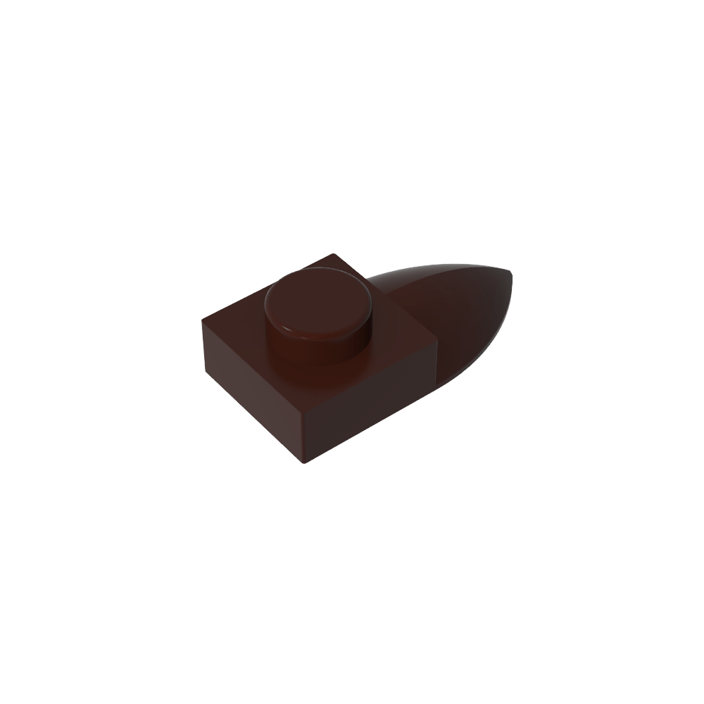 Placa Especial 1 x 1 con Diente-MyGobricksEs