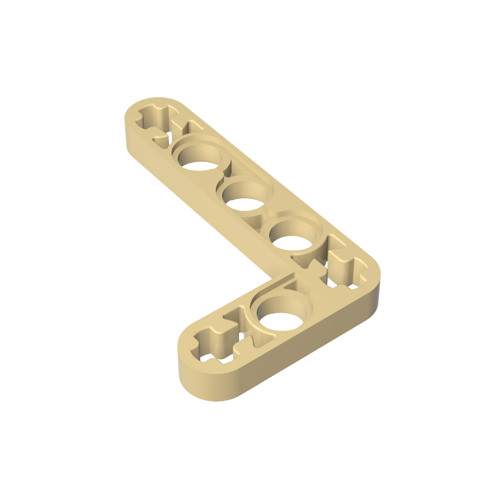 Viga técnica 3 x 5 en forma de L delgada-MyGobricksEs