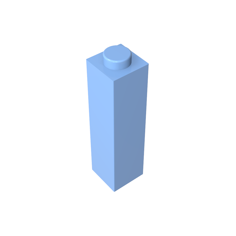 Ladrillo 1 x 1 x 3-MyGobricksEs