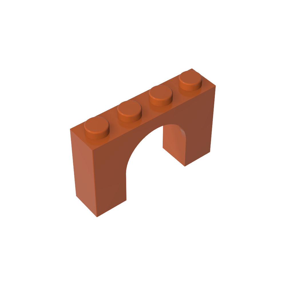 Arco de ladrillo 1 x 4 x 2-MyGobricksEs