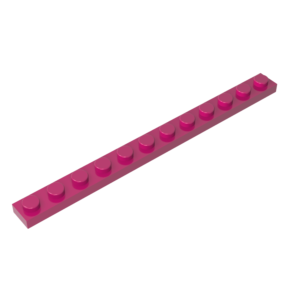 Placa 1 x 12-MyGobricksEs