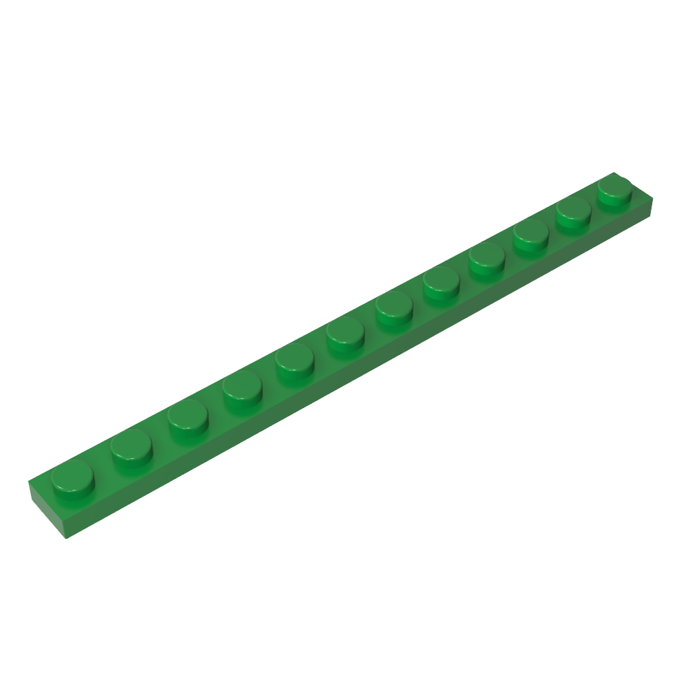 Placa 1 x 12-MyGobricksEs