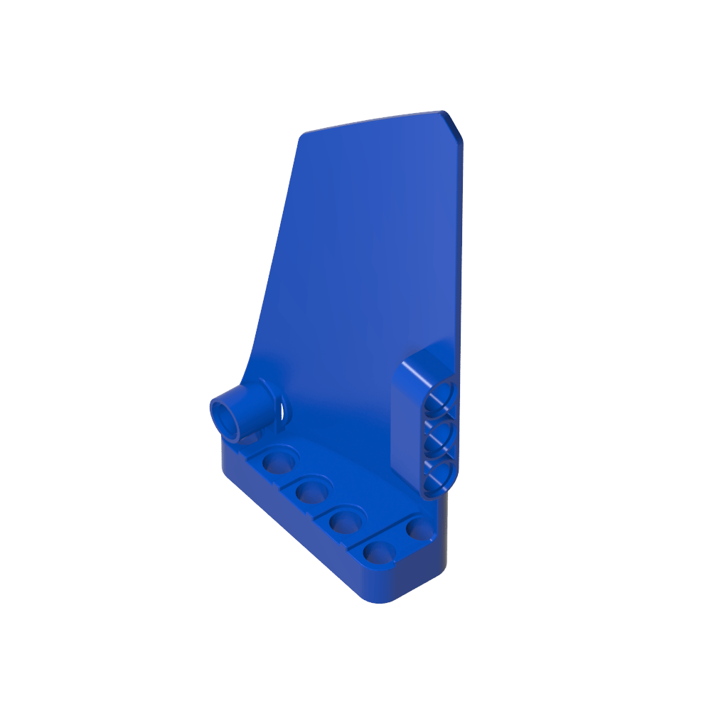 Carenado de panel técnico n.° 18 grande liso, lado B-MyGobricksEs