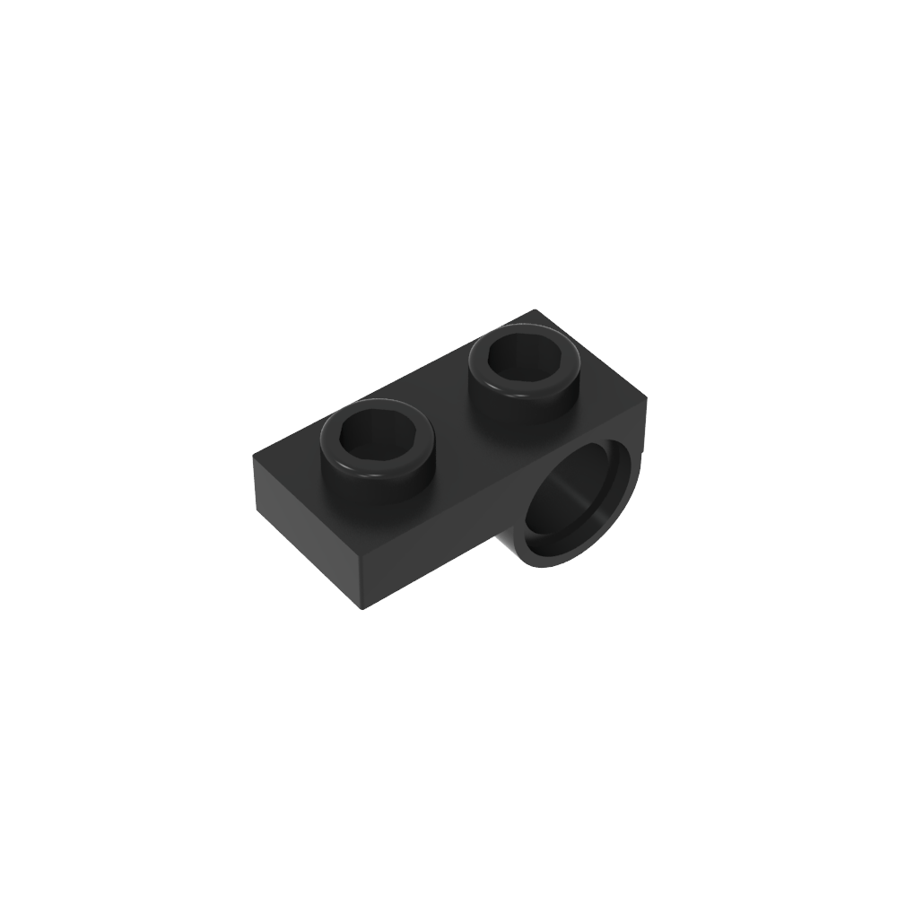 Placa especial 1 x 2 con orificio para pasador-MyGobricksEs