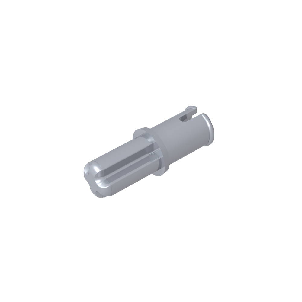 Pasador de eje Technic sin crestas de fricción longitudinales-MyGobricksEs