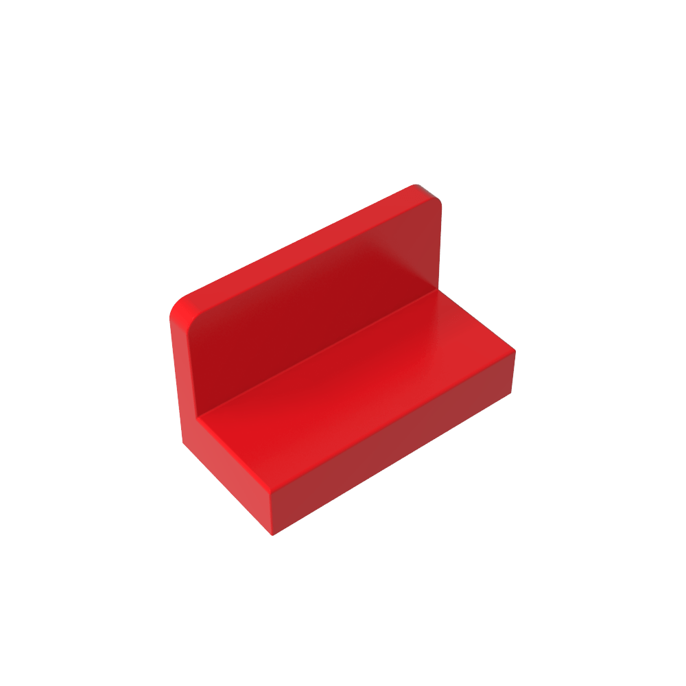 Panel 1 x 2 x 1 [Esquinas cuadradas]-MyGobricksEs