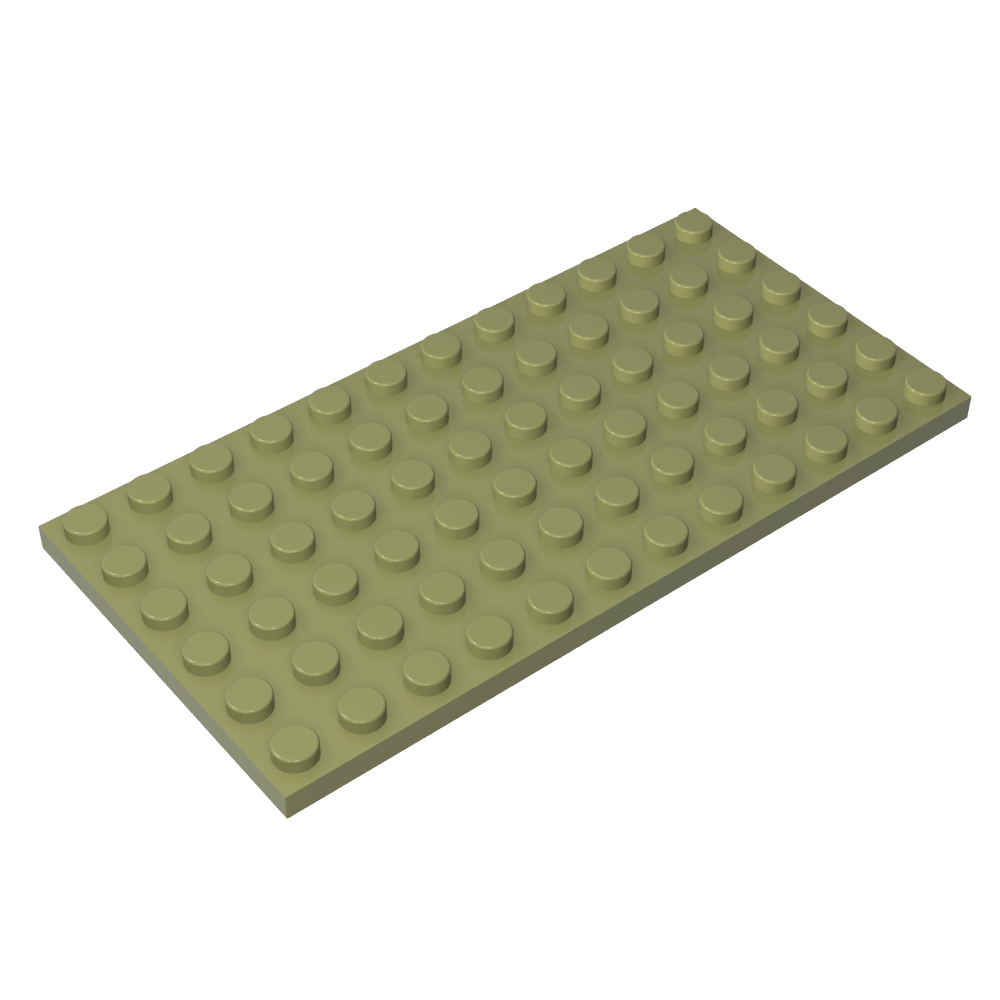 Placa 6 x 12-MyGobricksEs