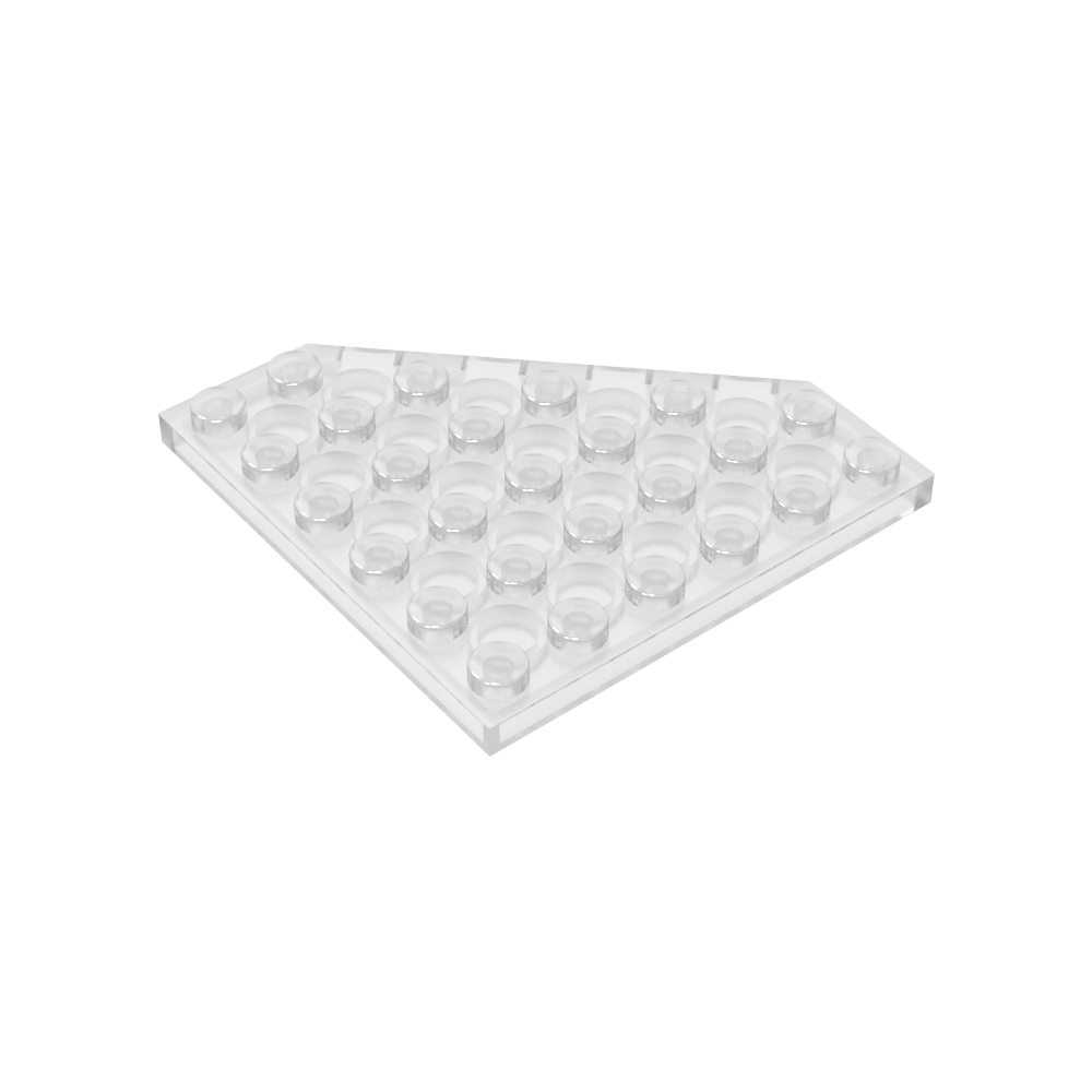 Placa de cuña de 6 x 6 esquinas cortadas-MyGobricksEs