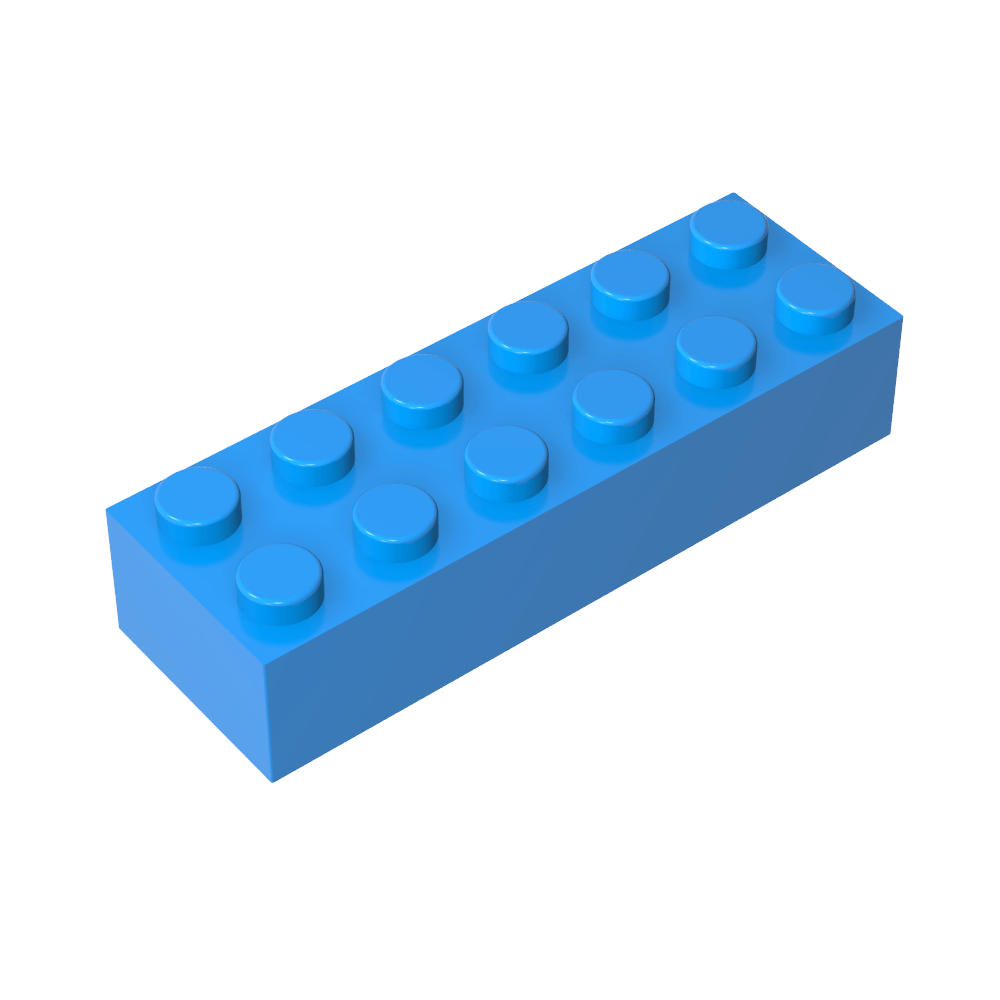 Ladrillo 2 x 6-MyGobricksEs