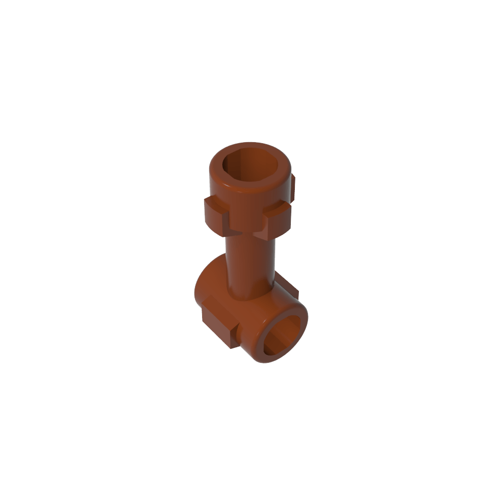 Barra de 1L con perno superior y dos pernos laterales-MyGobricksEs