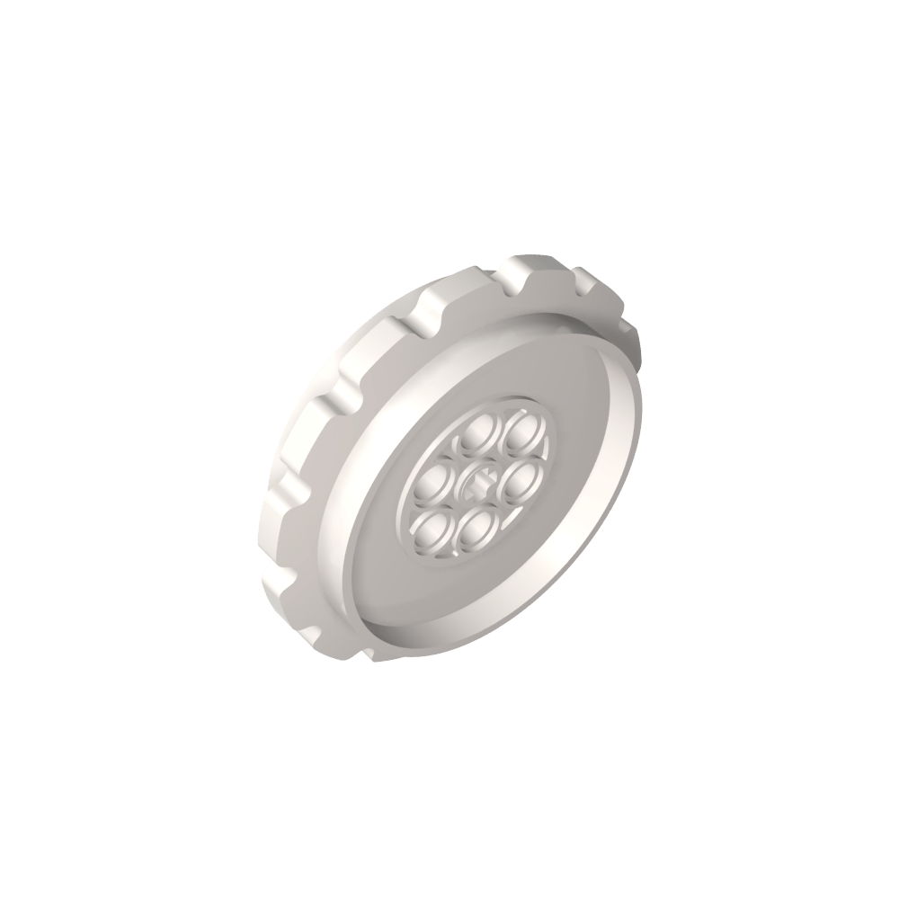 Rueda dentada Technic Tread de gran diámetro con 7 agujeros-MyGobricksEs