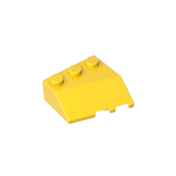 Cuña 3 x 3 inclinada a la izquierda-MyGobricksEs