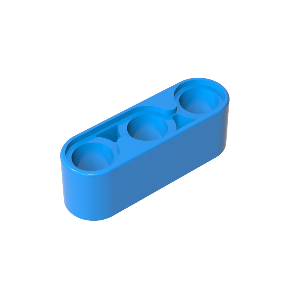 Viga técnica de 1 x 3 de espesor-MyGobricksEs