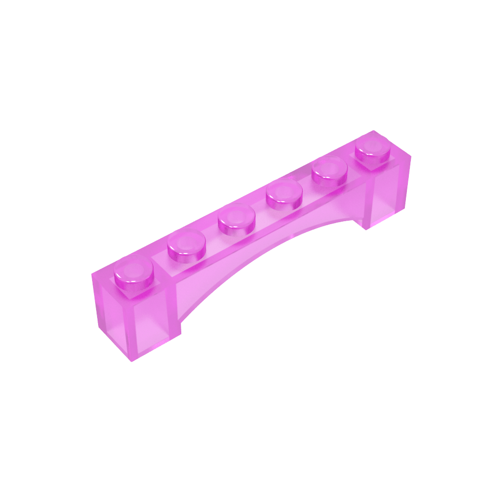 Arco de Ladrillo 1 x 6 Arco Elevado-MyGobricksEs