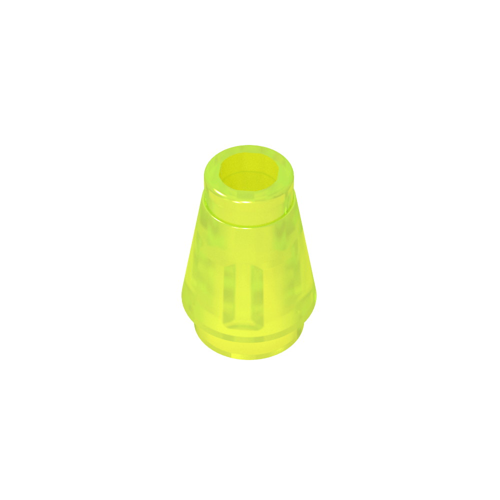 Cono 1 x 1 [Sin ranura superior]-MyGobricksEs