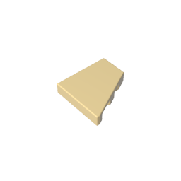 Azulejo Especial 2 x 2 Cuña Derecha-MyGobricksEs