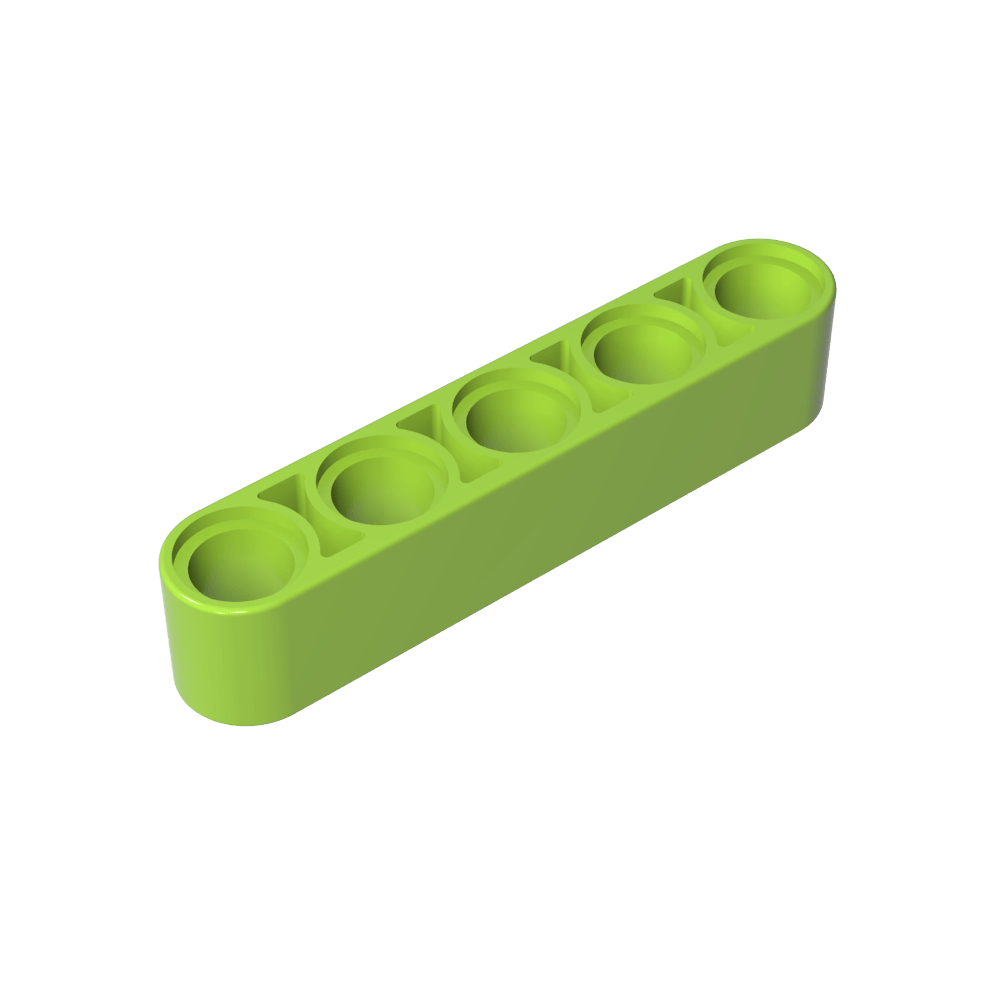 Viga técnica de 1 x 5 de espesor-MyGobricksEs