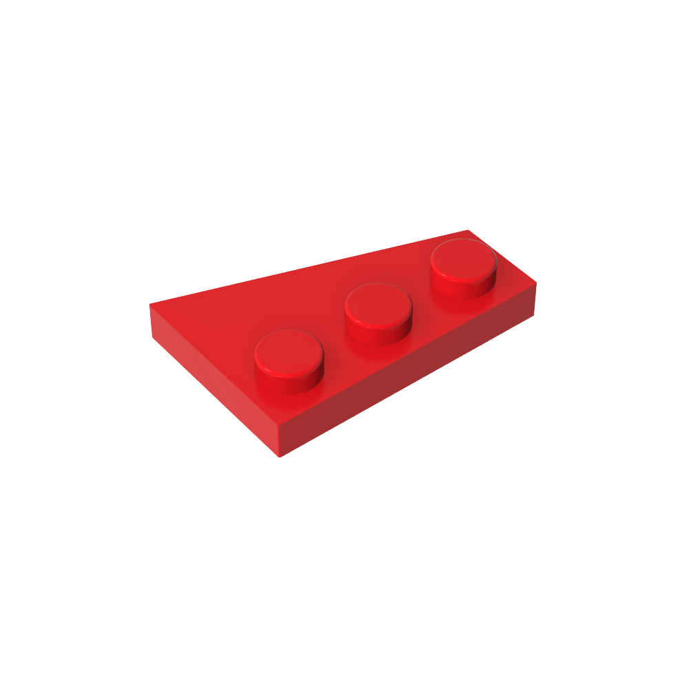 Placa de cuña 3 x 2 izquierda-MyGobricksEs