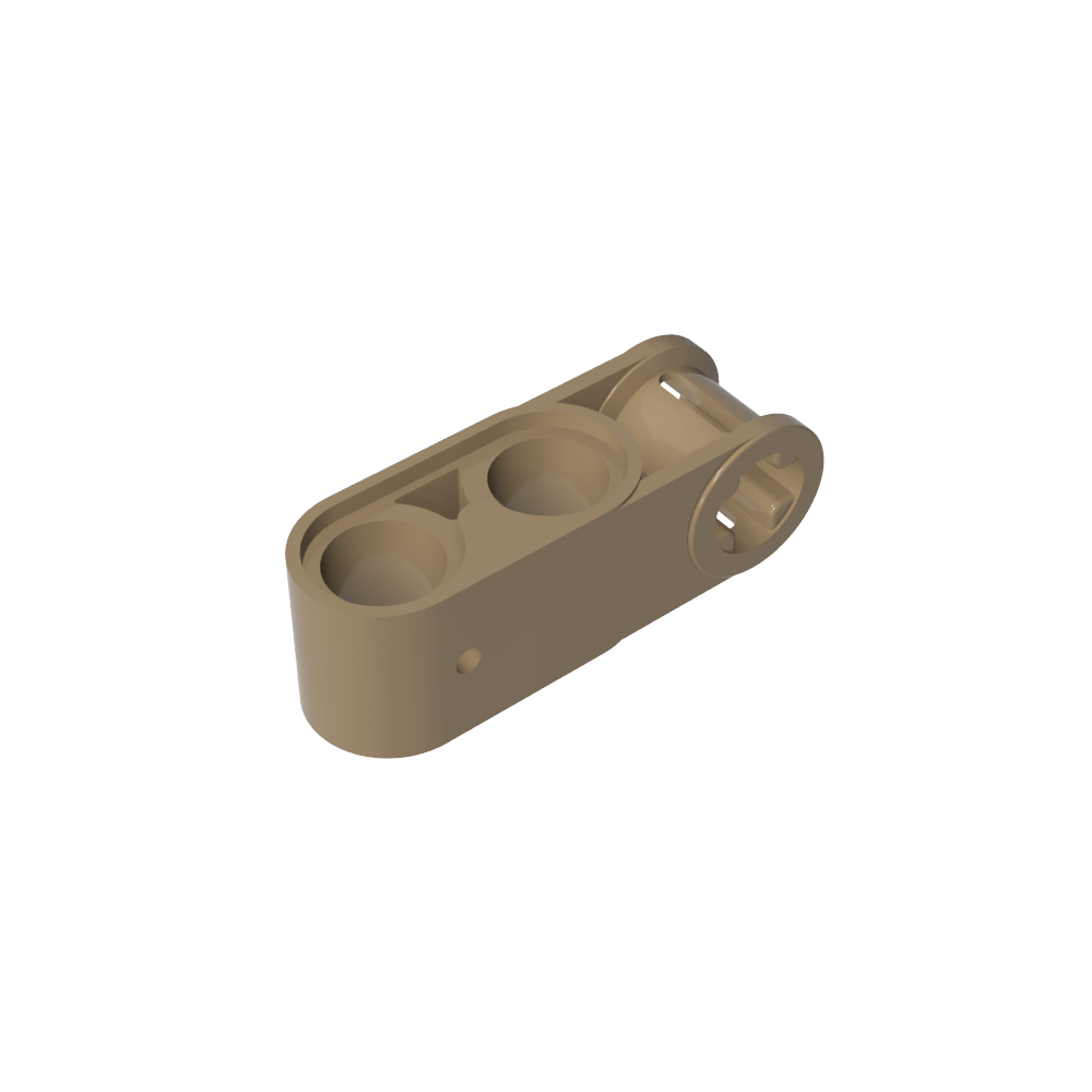 Conector de eje y pasador Technic perpendicular 3L con 2 orificios para pasadores-MyGobricksEs
