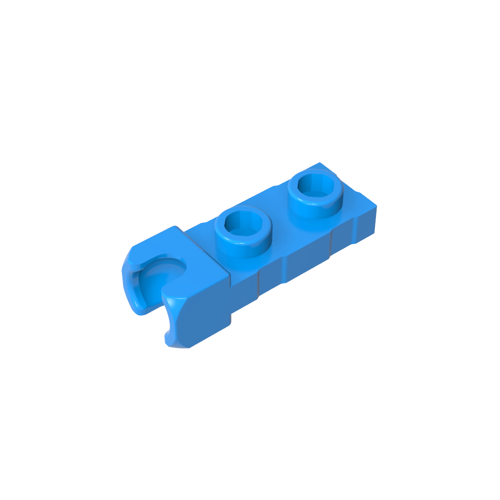 Placa especial 1 x 2 Copa de extremo de 5,9 mm-MyGobricksEs