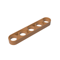 Viga técnica 1 x 5 delgada-MyGobricksEs