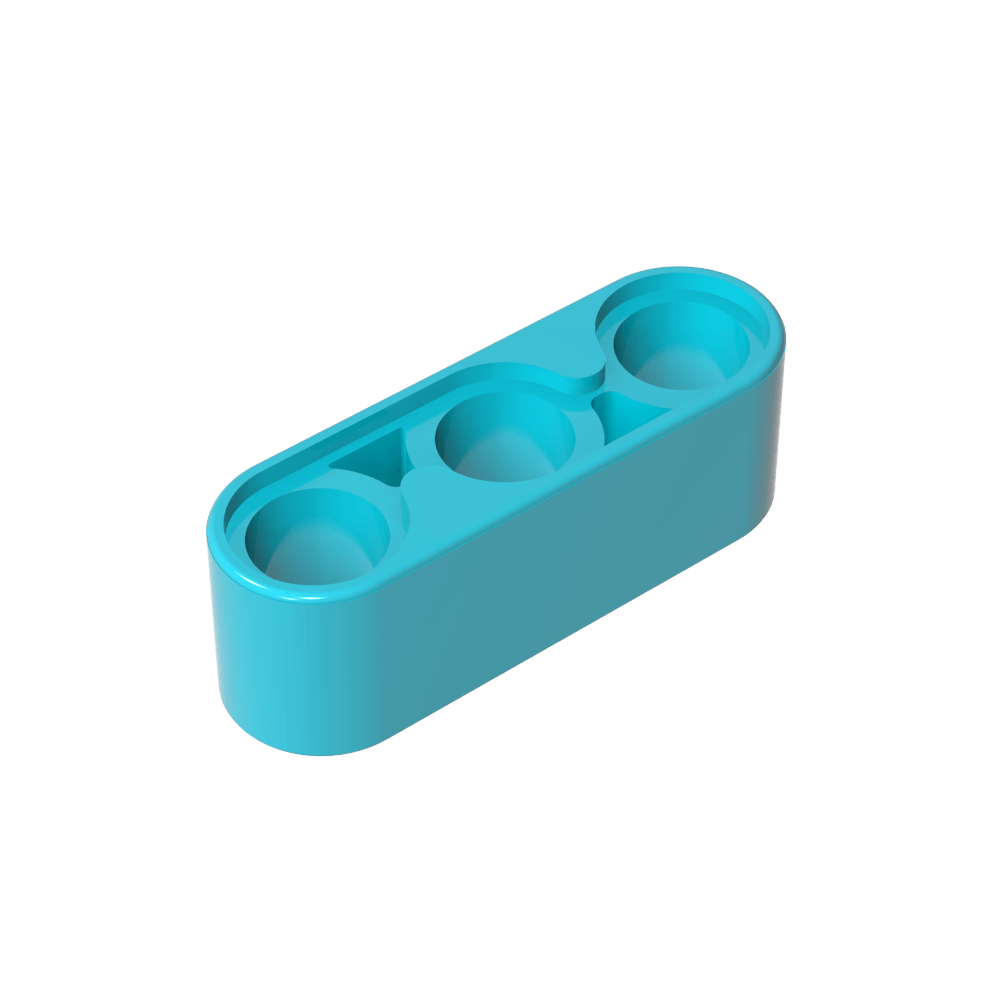 Viga técnica de 1 x 3 de espesor-MyGobricksEs