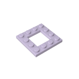 Placa especial 4 x 4 con recorte 2 x 2-MyGobricksEs