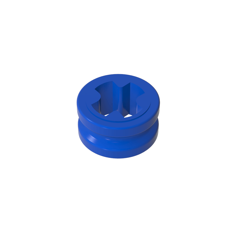 Casquillo Technic 1/2 Liso con Orificio para Eje Reducido-MyGobricksEs
