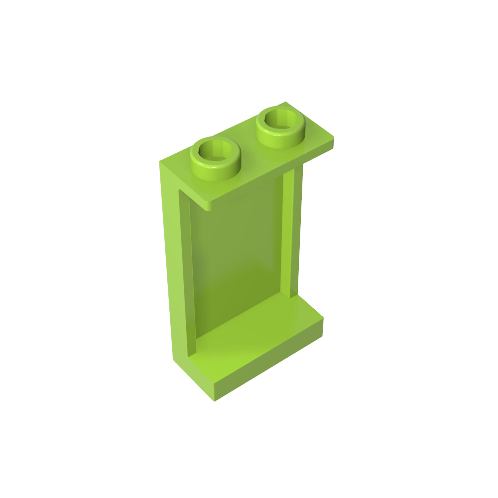 Panel 1 x 2 x 3 [Soportes laterales/Montantes huecos]-MyGobricksEs