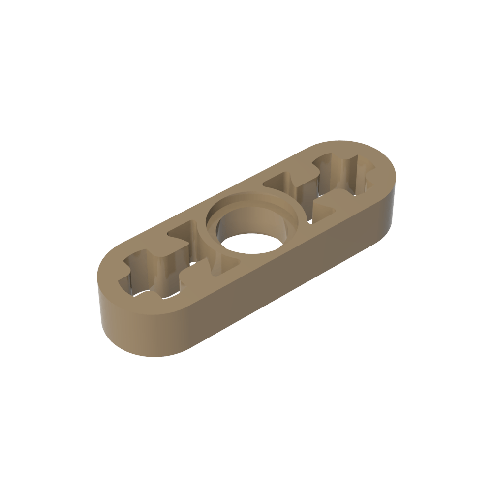 Viga técnica 1 x 3 delgada-MyGobricksEs