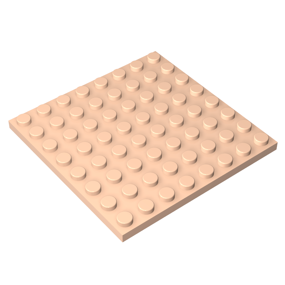 Placa 8 x 8-MyGobricksEs