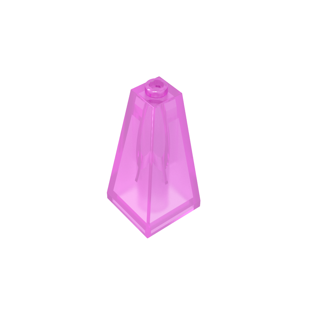 Pendiente 75° 2 x 2 x 3 Doble Convexa-MyGobricksEs